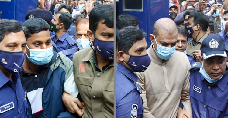 প্রদীপ-লিয়াকতকে নেওয়া হলো চট্টগ্রাম কেন্দ্রীয় কারাগারে