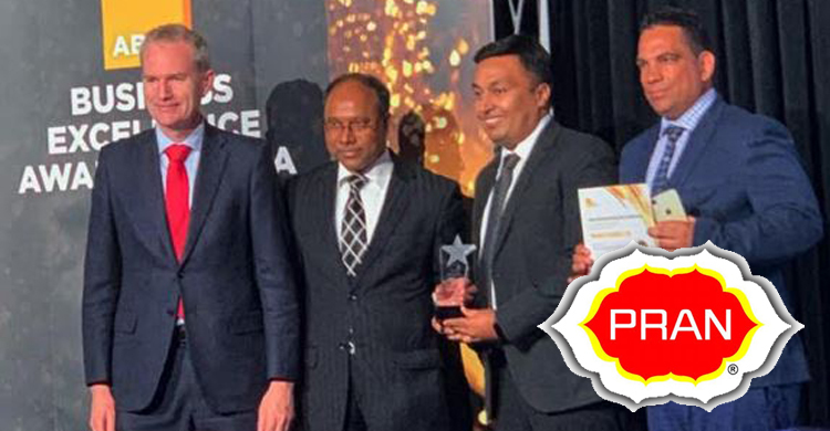 অস্ট্রেলিয়ায়ও সেরা বাংলাদেশের খাদ্যপণ্য প্রতিষ্ঠান ‘প্রাণ’