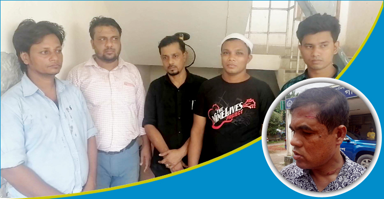 ব্যবসায়ীকে উদ্ধার করতে যাওয়া পুলিশকে মারধর করে অস্ত্র-গুলি ছিনতাই