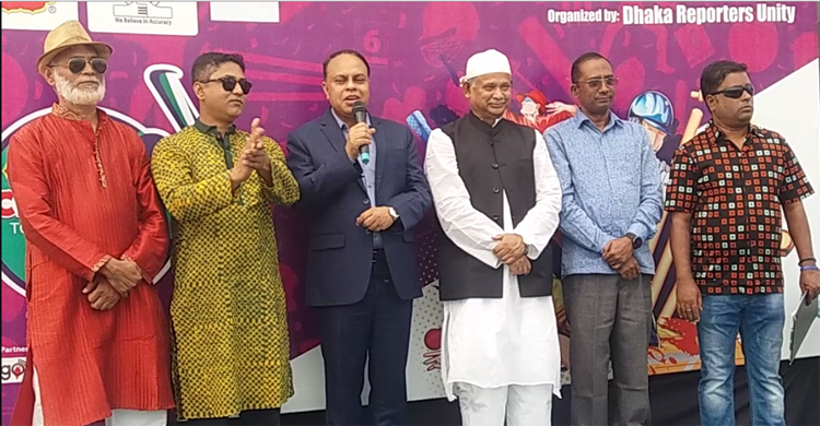 মিডিয়া ক্রিকেটে অংশগ্রহণকারীদের ধন্যবাদ জানালেন প্রাণের এমডি