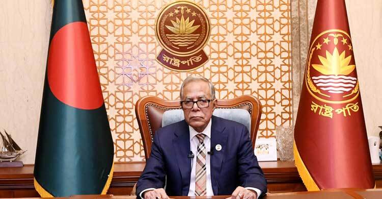 ফিলিস্তিন রাষ্ট্র গঠনে অঙ্গীকার পুনর্ব্যক্ত করলেন রাষ্ট্রপতি