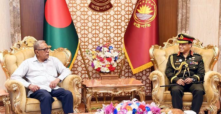 President asks armed forces to work for tackling Corona situation