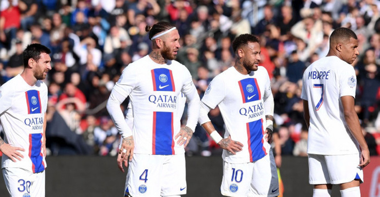 মেসি-এমবাপে-নেইমারের গোলের পরও রোমঞ্চকর জয় পিএসজির
