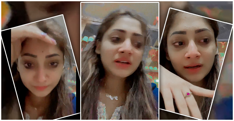 পূজা চেরি ফেসবুক লাইভে এসে যে কারণে অঝোরে কাঁদলেন