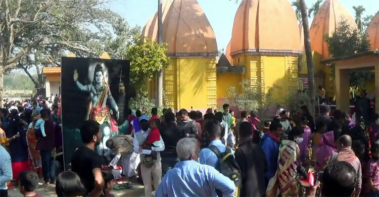 জয়পুরহাটে ২ দিনব্যাপী শিবরাত্রির পূজা-অর্চনা শুরু