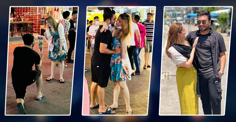 এটা ওয়েব ফিল্মের শুটিংয়ের একটি দৃশ্য: পূজা চেরি