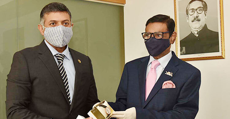 Indian High Commission makes special wristwatches on Mujib Year