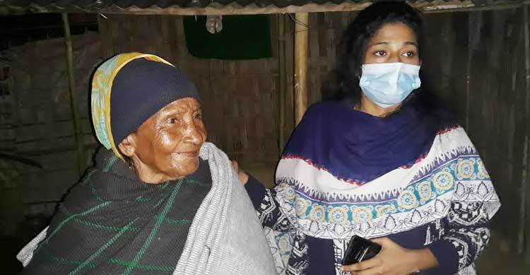মধ্যরাতে কম্বল নিয়ে শীতার্তদের পাশে মাটিরাঙ্গার এসিল্যান্ড