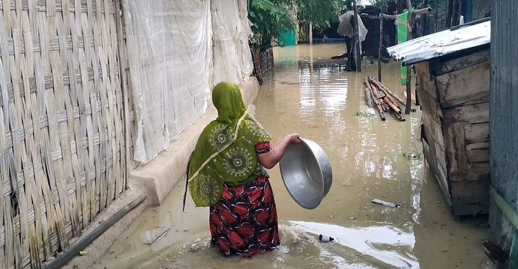 কাচালং নদীর পানি বেড়ে রাঙ্গামাটিতে ৩০ গ্রাম প্লাবিত