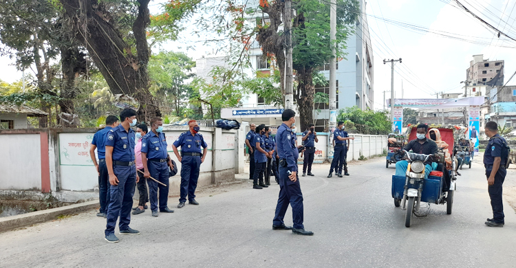 কোম্পানীগঞ্জে অতিরিক্ত র‌্যাব-পুলিশ মোতায়েন