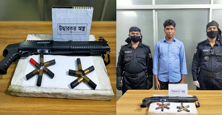 পল্লবীতে অস্ত্র ও গুলিসহ গ্রেফতার যুবক কারাগারে