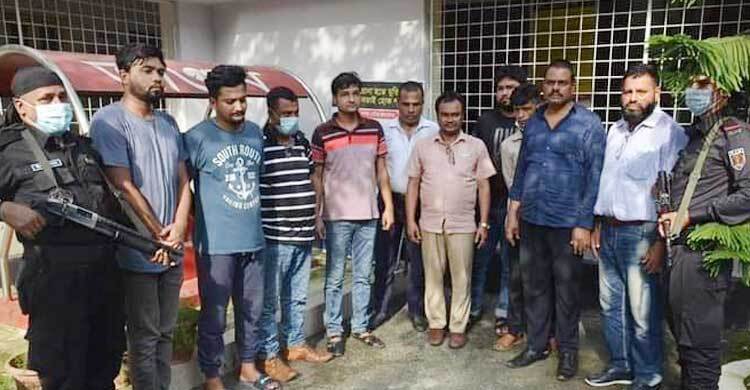 ময়মনসিংহে ১০ প্রতারক গ্রেফতার