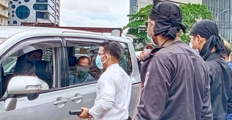 বিধিনিষেধ বাস্তবায়নে মতিঝিলে চলছে র্যাবের অভিযান