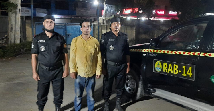 ব্রাহ্মণবাড়িয়ায় অস্ত্রসহ যুবক গ্রেফতার