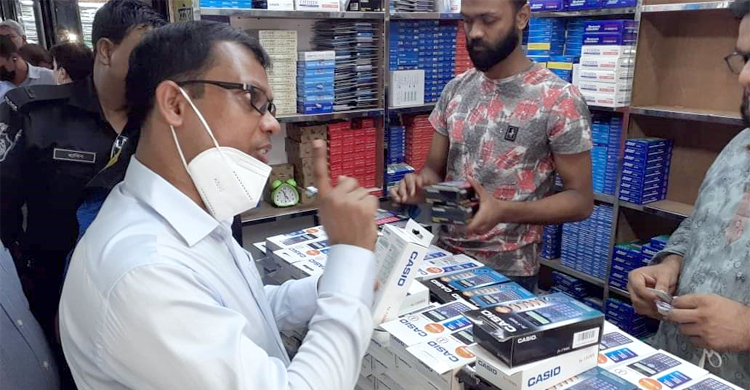 নকল ক্যালকুলেটর বিক্রি : সাত প্রতিষ্ঠানকে ২৭ লাখ টাকা জরিমানা