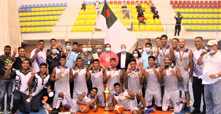বঙ্গবন্ধু ফেডারেশন কাপ বাস্কেটবলে নৌবাহিনী চ্যাম্পিয়ন