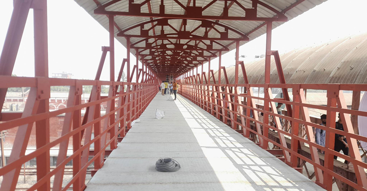 ঈশ্বরদী রেলওয়ে ফুটওভার ব্রিজ উদ্বোধন হচ্ছে বৃহস্পতিবার