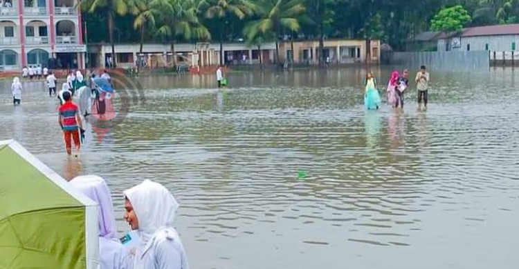 কুড়িগ্রামে একদিনে ১২০ মিলিমিটার বৃষ্টি