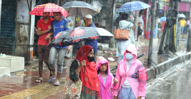 বৃষ্টির প্রবণতা কমলেও অপরিবর্তিত থাকতে পারে তাপমাত্রা