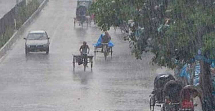 Light to moderate rain likely