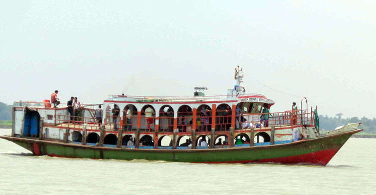 দৌলতদিয়া-পাটুরিয়া নৌরুটে লঞ্চ চলাচল বন্ধ