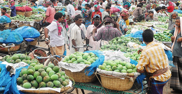 বানেশ্বর হাটে এখন থেকে ৪০ কেজিতে এক মণ