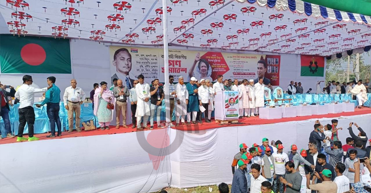 রাজশাহীতে বিএনপির গণসমাবেশ শুরু