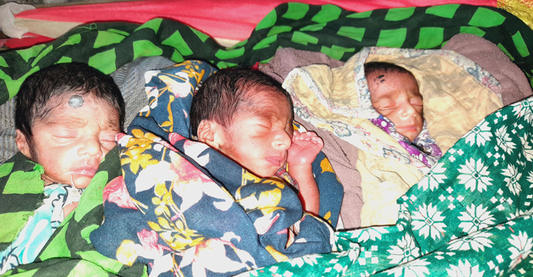 একসঙ্গে জন্ম নেওয়া ৩ নবজাতকের মৃত্যু