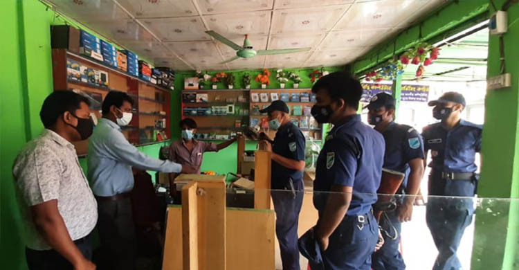 রাজবাড়ীতে পর্নোগ্রাফি আইনে দোকান মা‌লি‌কের জেল-জরিমানা