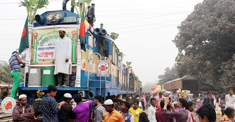 রাজবাড়ী থেকে দুই হাজার যাত্রী নিয়ে ভারতে যাচ্ছে উরস স্পেশাল ট্রেন