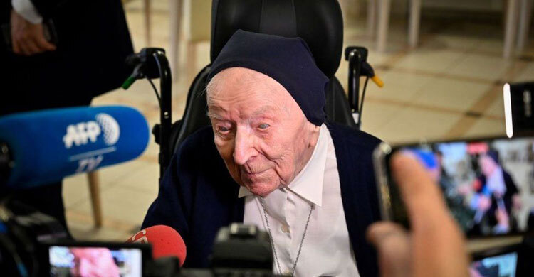 Europe’s oldest person survives Covid just before 117th birthday