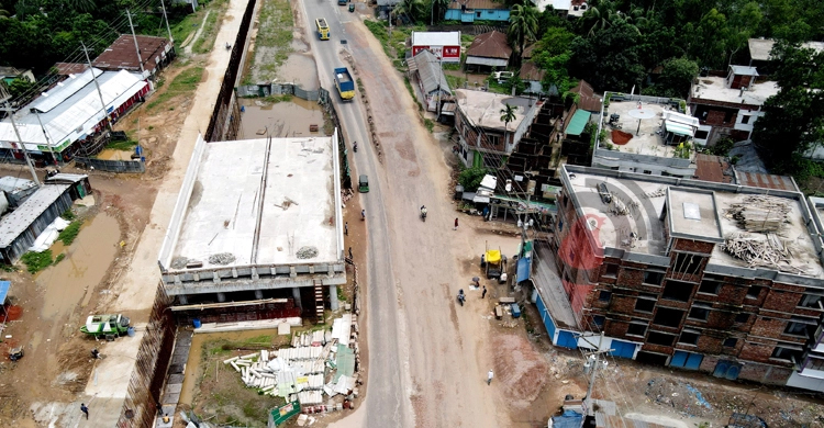 এলেঙ্গা-রংপুর চার লেন: ৬ বছর চলার পর বদলাচ্ছে প্রকল্প