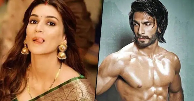 ফিল্মফেয়ারে সেরা অভিনেতা রণবীর অভিনেত্রী কৃতি