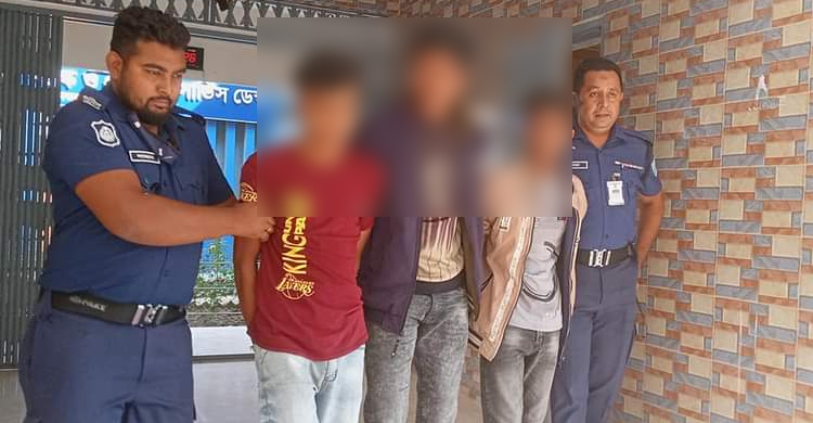স্কুলছাত্রীকে তুলে নিয়ে ধর্ষণ, গ্রেফতার ৩