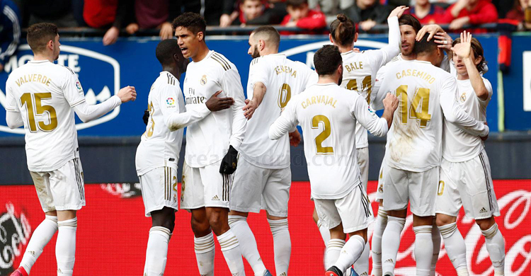 বড় জয়ে শীর্ষেই রইলো রিয়াল