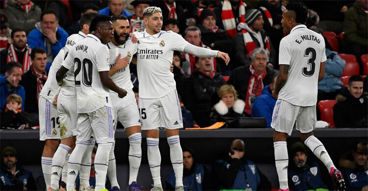 বেনজেমা-টনির গোলে জয়ে ফিরলো রিয়াল