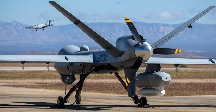 US drone crashes after encounter with Russian jet