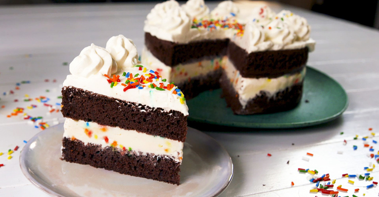 আইসক্রিম কেক তৈরির রেসিপি