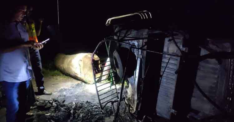 ফরিদপুরে ট্রাকের ধাক্কায় অটোরিকশার দুই যাত্রী নিহত