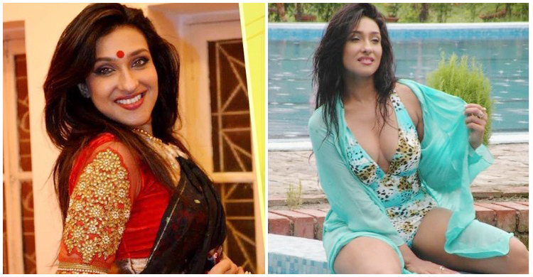 বিকিনি পরে সুইমিং পুলে উত্তাপ ছড়ালেন ঋতুপর্ণা