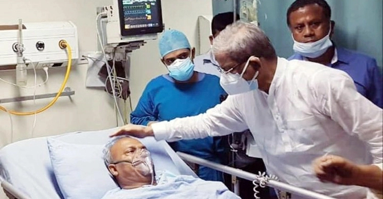 এখনও দুর্বল, বিশ্রাম প্রয়োজন রিজভীর