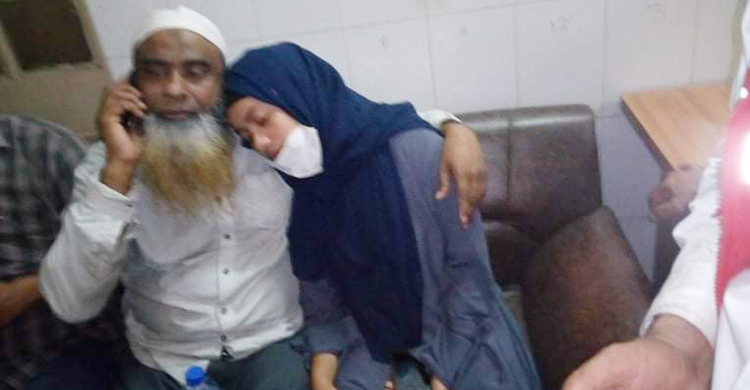 মেয়ের চিকিৎসার জন্য ঢাকা এসে ফিরলেন লাশ হয়ে