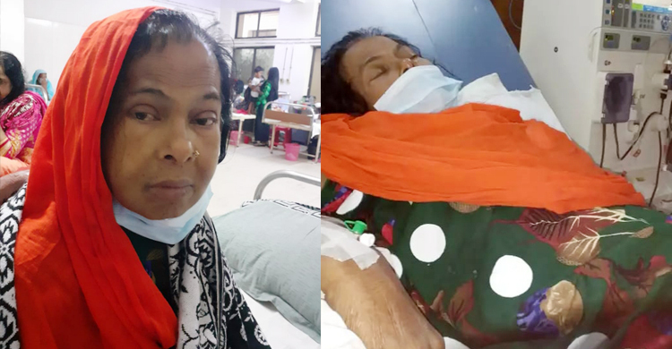 কিডনি দুটি অকেজো, টাকার অভাবে চিকিৎসা বন্ধ হতদরিদ্র ফাতেমার