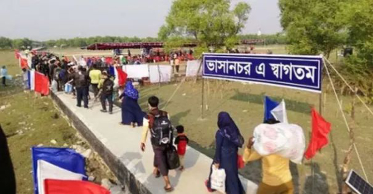ভাসানচরে গেলেন আরও ১৭৫৯ রোহিঙ্গা