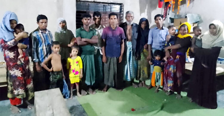 ভাসানচর থেকে পালানো আরও ১৯ রোহিঙ্গা আটক