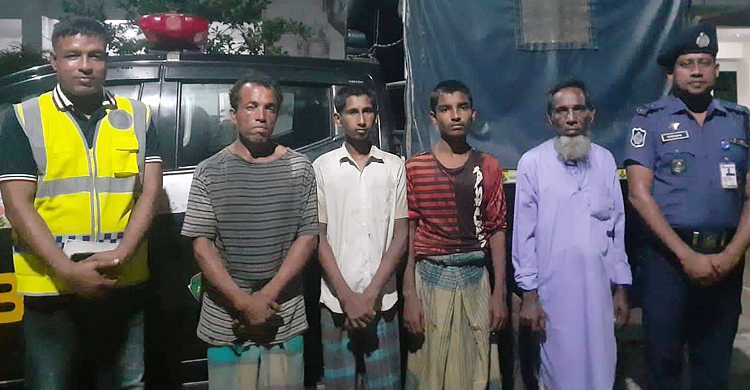 অপহৃত ৪ বাংলাদেশি গহীন পাহাড় থেকে উদ্ধার, রোহিঙ্গা সন্ত্রাসী আটক