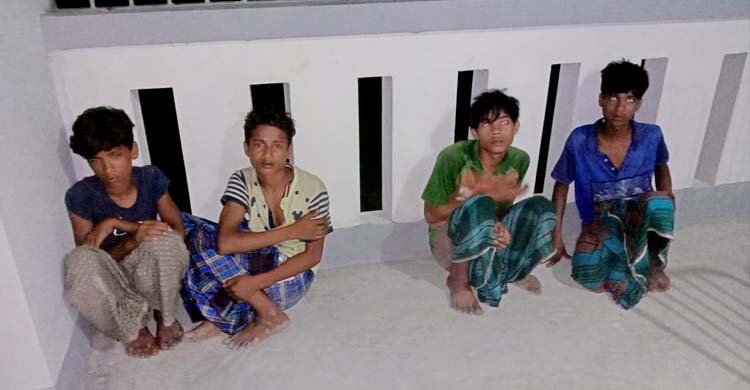 ভাসানচরে সোলার প্যানেল চুরির সময় ৪ রোহিঙ্গা আটক