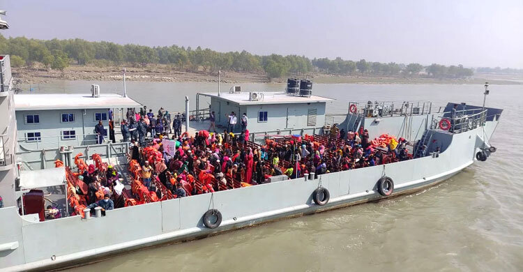 ফের শুরু হচ্ছে রোহিঙ্গাদের ভাসানচর যাত্রা