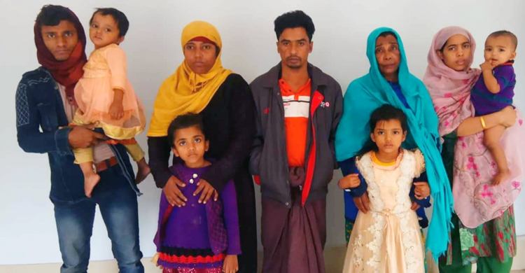 ব্রাহ্মণবাড়িয়ায় ৯ রোহিঙ্গা আটক
