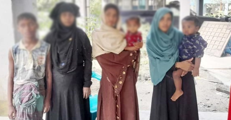 ভাসানচর থেকে পালিয়ে যাওয়া ৬ রোহিঙ্গা আটক
